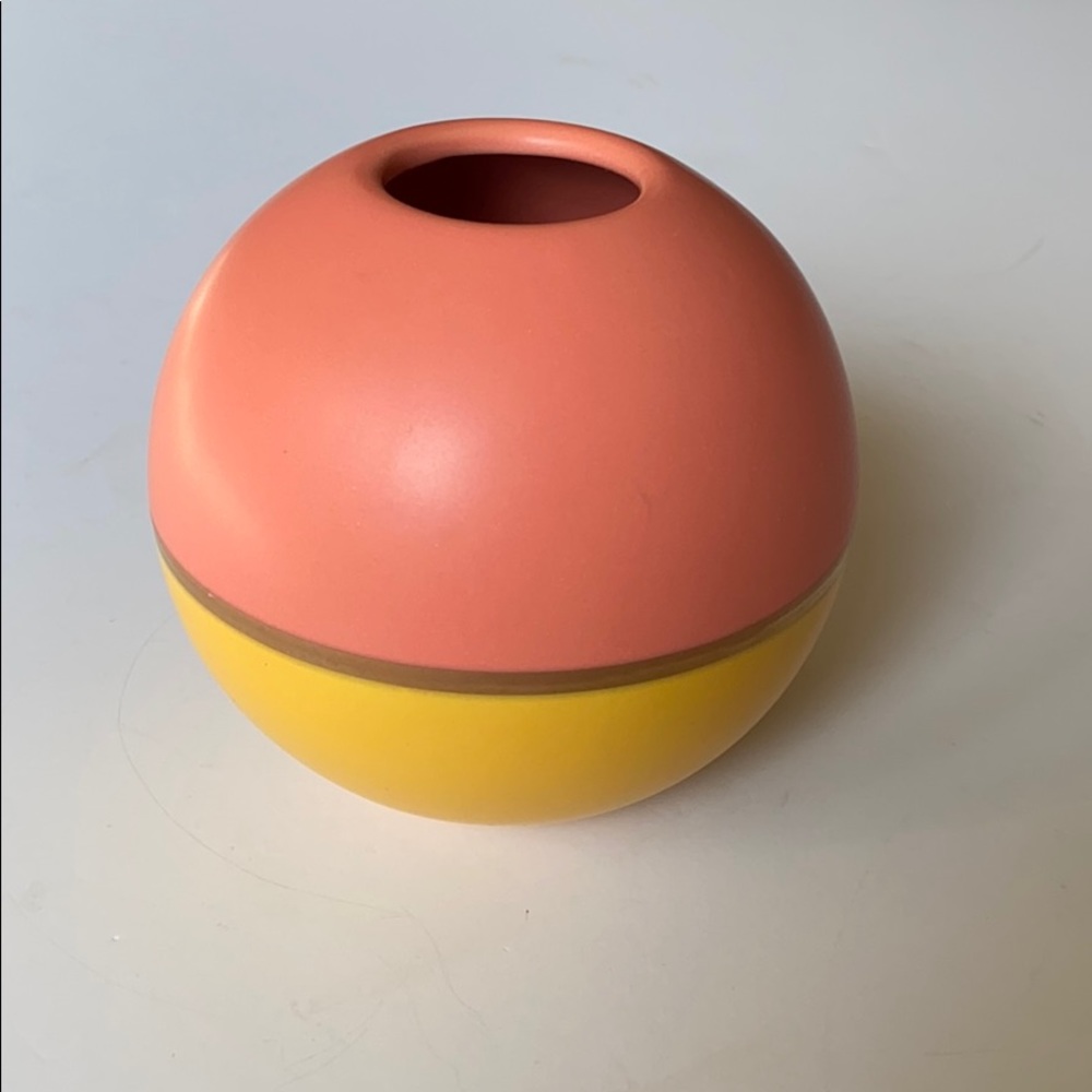 TARGET Porcelain Two-Tone Decorative Pencil Holder
